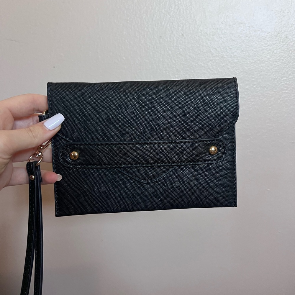 Brand new - 3 piece Black leather bucket purse set - Picture 4 of 8